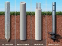 Сравнение железобетонных свай с другими типами свай